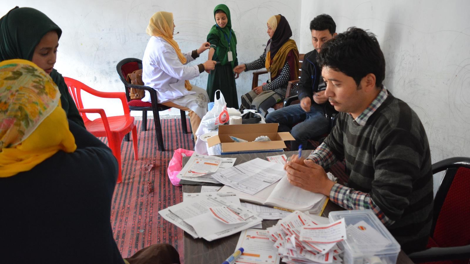 Vaccination Drive at MPS Bazaar Branch