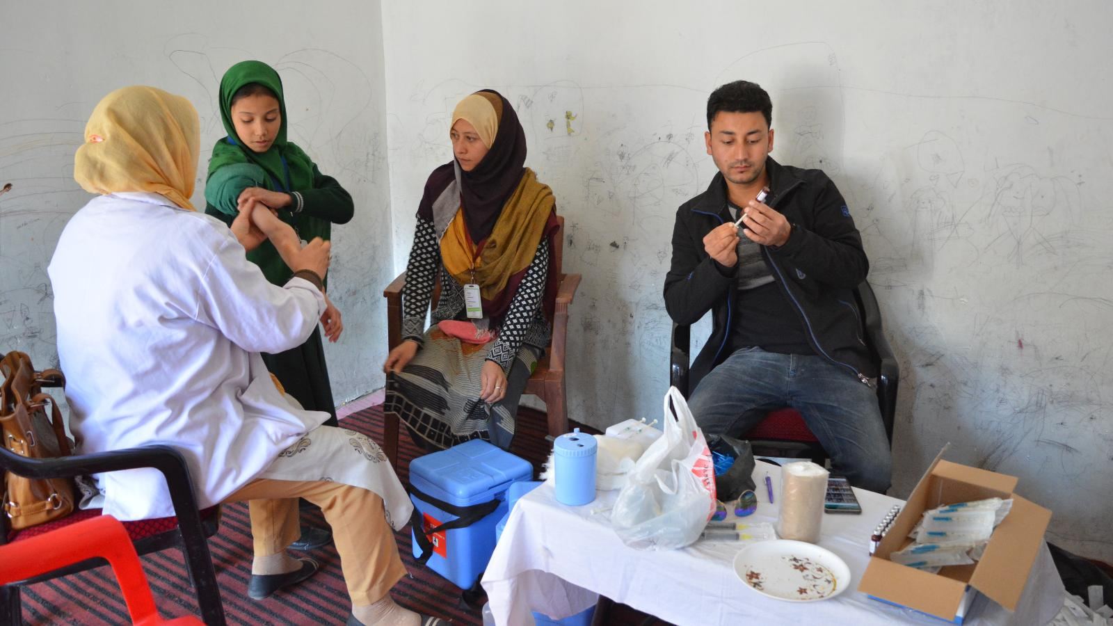 Vaccination Drive at MPS Bazaar Branch